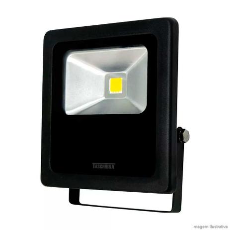 Refletor Para Lâmpada Tr Led 10w 6500k Preto Taschibra Menor preço em Refletor Para Lâmpada Tr Led 10w 6500k Preto Taschibra