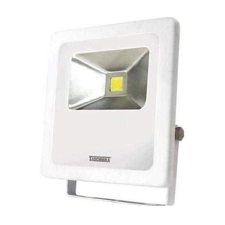 Refletor para lâmpada TR LED 50W 3000K branco Taschibra Menor preço em Refletor para lâmpada TR LED 50W 3000K branco Taschibra
