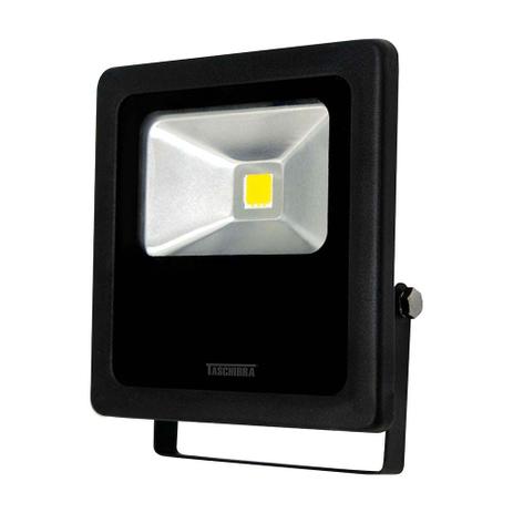 Refletor para lâmpada TR LED 50W 3000K preto Taschibra Menor preço em Refletor para lâmpada TR LED 50W 3000K preto Taschibra