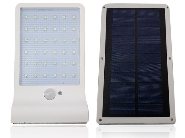 Refletor Solar Parede 60w Potente Sensor Muro Capa Branca - EVT Menor preço em Refletor Solar Parede 60w Potente Sensor Muro Capa Branca - EVT