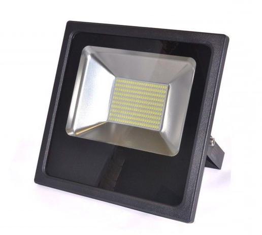 Refletor Super Led Slim SMD 100W Branco Frio Uso Externo - Kit led Menor preço em Refletor Super Led Slim SMD 100W Branco Frio Uso Externo - Kit led
