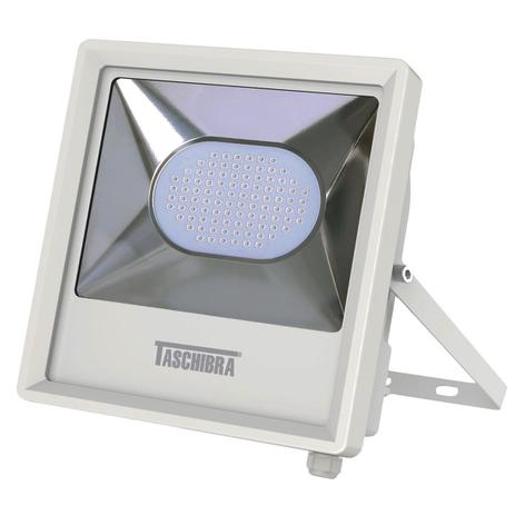Refletor Taschibra TR Led 50 50W Bivolt Branco Luz Verde Menor preço em Refletor Taschibra TR Led 50 50W Bivolt Branco Luz Verde