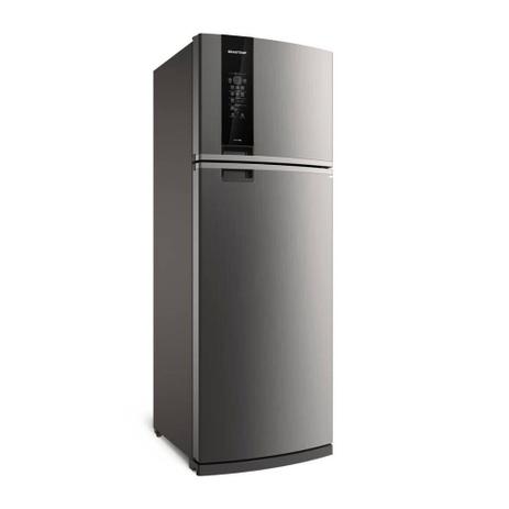 Refrigerador Brastemp Duplex FrostF Evox 478L 220V BRM59AK Menor preço em Refrigerador Brastemp Duplex FrostF Evox 478L 220V BRM59AK