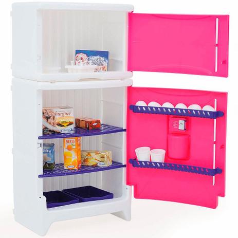 Refrigerador Duplex De Brinquedo Casinha Flor 4821 Xalingo é boa?
