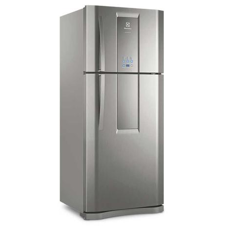 Refrigerador electrolux df82x frost free inox Menor preço em Refrigerador electrolux df82x frost free inox