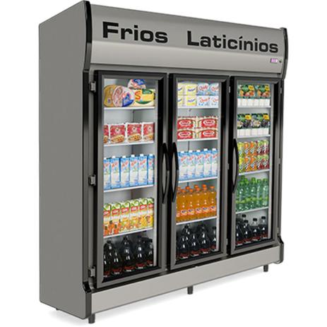 Refrigerador/Expositor Vertical AS-3/E Auto Serviço 3 Portas Conservex Menor preço em Refrigerador/Expositor Vertical AS-3/E Auto Serviço 3 Portas Conservex