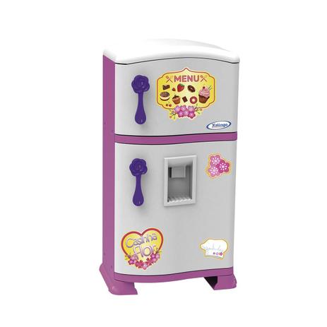 Menor preço em Refrigerador Infantil Pop Casinha Flor Rosa E Branco Xalingo