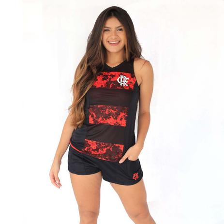 camiseta regata flamengo feminina