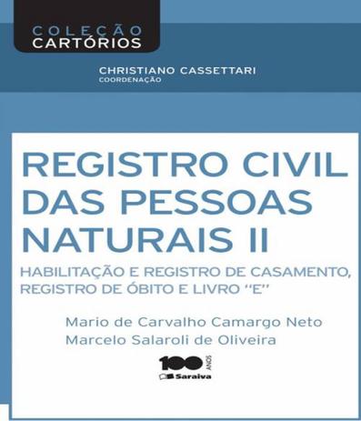 Registro Civil Das Pessoas Naturais - Vol Ii - Saraiva é boa?