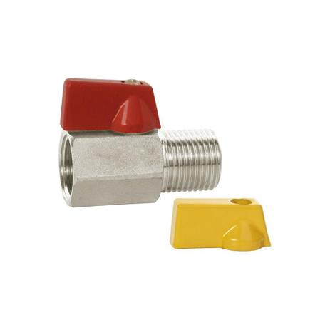 Registro de Esfera para Instalação de Água E Gás 3/8” Niquelado - Blukit Menor preço em Registro de Esfera para Instalação de Água E Gás 3/8” Niquelado - Blukit