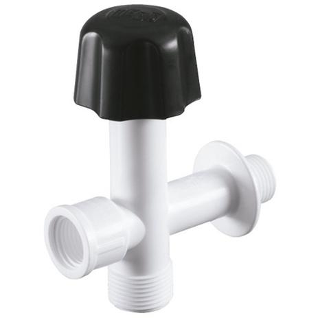 Registro para maquina de lavar sem torneira 1/2” - herc Menor preço em Registro para maquina de lavar sem torneira 1/2” - herc