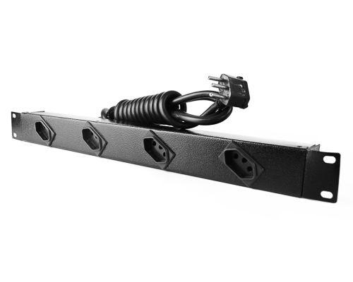 Régua Calha PDU 4 Tomadas Padrão NBR 14136 20A. Modelo 19 Polegadas - Itcomtech Menor preço em Régua Calha PDU 4 Tomadas Padrão NBR 14136 20A. Modelo 19 Polegadas - Itcomtech