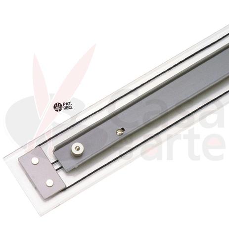 Régua Paralela de Acrílico Cristal Trident com 60 cm - Ref. 6306 Menor preço em Régua Paralela de Acrílico Cristal Trident com 60 cm - Ref. 6306