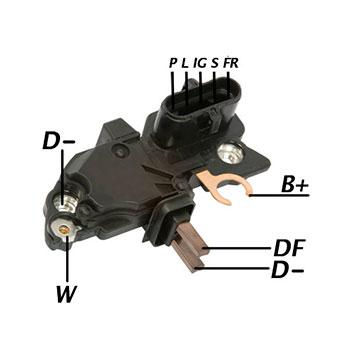 Regulador de voltagem 28v mercedes 1938 volvo fh campo negativo ete7599 alternador bosch 01200 - Gauss Menor preço em Regulador de voltagem 28v mercedes 1938 volvo fh campo negativo ete7599 alternador bosch 01200 - Gauss