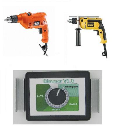 Regulador Velocidade Furadeira Parafusadeira Controle 110v controlador variador dimmer esmerilhadeir - Elitenet é boa?