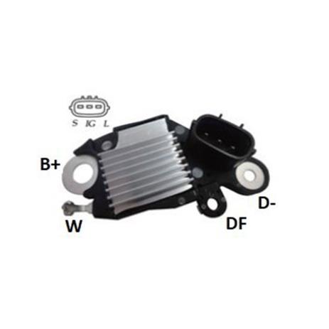 Regulador Voltagem Alternador IVECO STRALIS - 24V (IK5098) - Ikro Menor preço em Regulador Voltagem Alternador IVECO STRALIS - 24V (IK5098) - Ikro