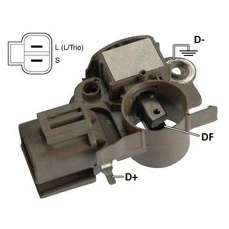 Regulador Voltagem Alternador NISSAN - IK5262 - Ikro Menor preço em Regulador Voltagem Alternador NISSAN - IK5262 - Ikro