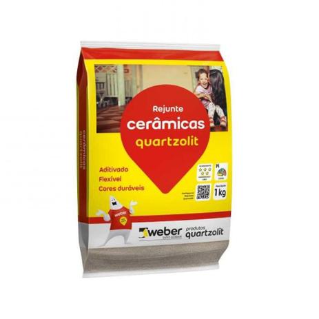Rejunte 1kg Quartzolit Flexivel Ceramica - Weber - quartzolit Menor preço em Rejunte 1kg Quartzolit Flexivel Ceramica - Weber - quartzolit