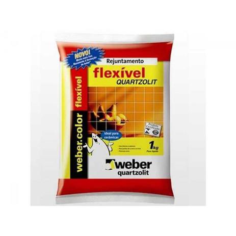 Rejunte 1kg Quartzolit Flexivel Cza Artico - Weber - quartzolit Menor preço em Rejunte 1kg Quartzolit Flexivel Cza Artico - Weber - quartzolit