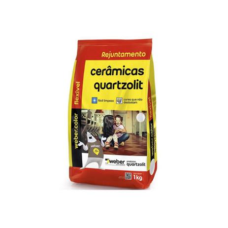 Rejunte Aditivado Flexível Corda 1kg - Quartzolit Menor preço em Rejunte Aditivado Flexível Corda 1kg - Quartzolit