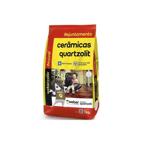 Rejunte Aditivado Flexível Marrom Café 1kg - Quartzolit Menor preço em Rejunte Aditivado Flexível Marrom Café 1kg - Quartzolit