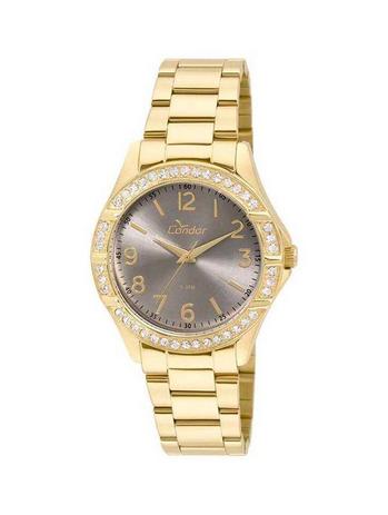 Rel Condor Pulso Metal Dourado Pulseira Dourada Co2035kus/4c Menor preço em Rel Condor Pulso Metal Dourado Pulseira Dourada Co2035kus/4c