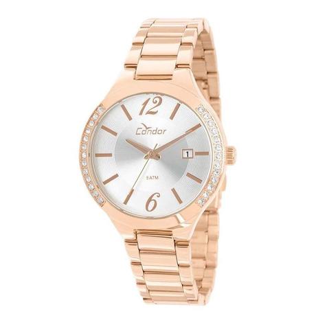 Rel Condor-pulso Rose Prata Pulseira Rose Qz Co2115yk/k4k Menor preço em Rel Condor-pulso Rose Prata Pulseira Rose Qz Co2115yk/k4k