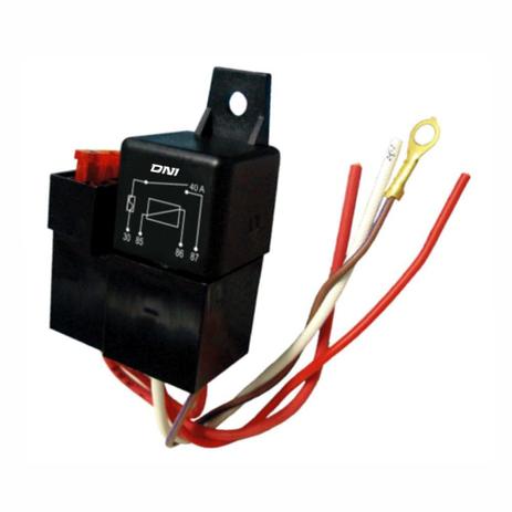 Relé Auxiliar Universal - 12V - 40A - DNI 0110 Menor preço em Relé Auxiliar Universal - 12V - 40A - DNI 0110