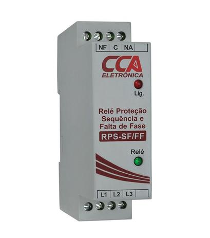 Relé de Proteção Sequencia e Falta de Fase 380V - Cca Menor preço em Relé de Proteção Sequencia e Falta de Fase 380V - Cca
