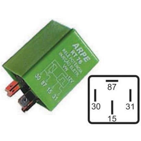 Relé temporizador de potência do sistema de injeção eletrônica 12v gol logus parati pointer pol - Arpe Menor preço em Relé temporizador de potência do sistema de injeção eletrônica 12v gol logus parati pointer pol - Arpe