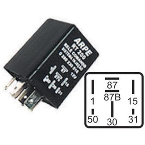 Relé temporizador do comando do sistema de injeção eletrônica 12v kadett monza gol gti santana - Arpe Menor preço em Relé temporizador do comando do sistema de injeção eletrônica 12v kadett monza gol gti santana - Arpe