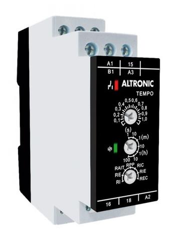 Relé temporizador eletrônico multi escala tei-01-03 - altronic Menor preço em Relé temporizador eletrônico multi escala tei-01-03 - altronic