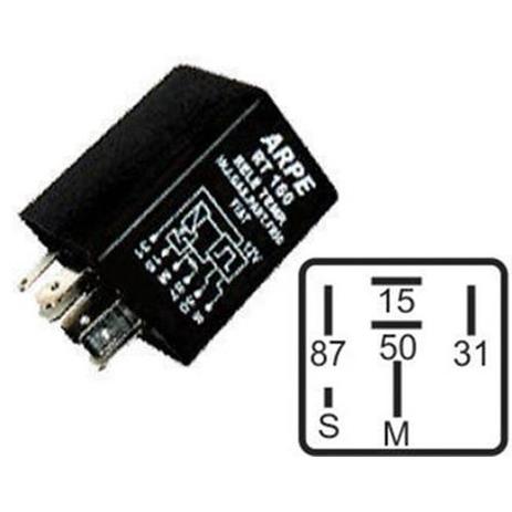 Relé temporizador gasolina partida a frio 6 terminais 12v linha fiat - Arpe Menor preço em Relé temporizador gasolina partida a frio 6 terminais 12v linha fiat - Arpe