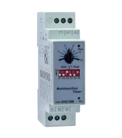 Relé Temporizador Multifunções de Comando 220Vca - Sibratec Menor preço em Relé Temporizador Multifunções de Comando 220Vca - Sibratec