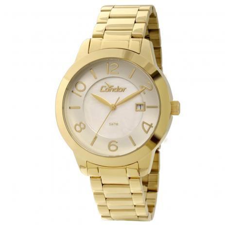 Relógio Analógico Condor Feminino - Co2115tj 4b Dourado Menor preço em Relógio Analógico Condor Feminino - Co2115tj 4b Dourado