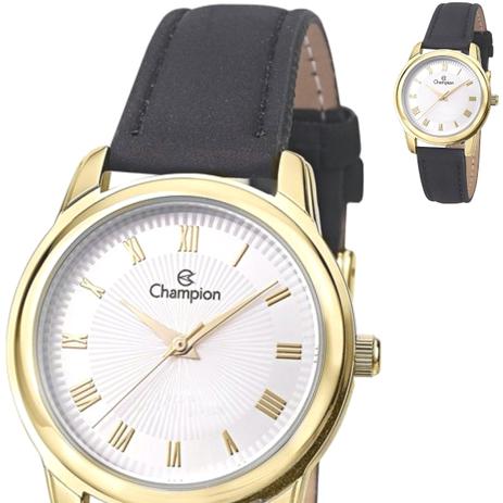 Relógio Analógico Feminino Champion Social CH24651B - Pulseira de Couro, Resistente à Água Menor preço em Relógio Analógico Feminino Champion Social CH24651B - Pulseira de Couro, Resistente à Água