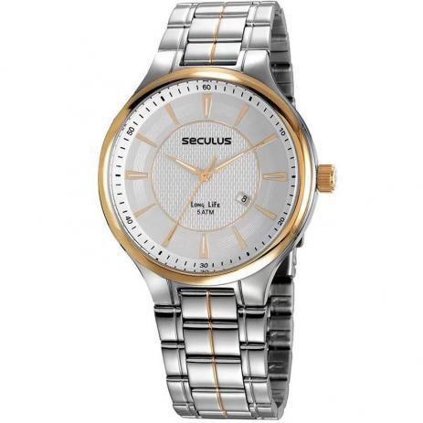 Relógio analógico seculus masculino Clearance