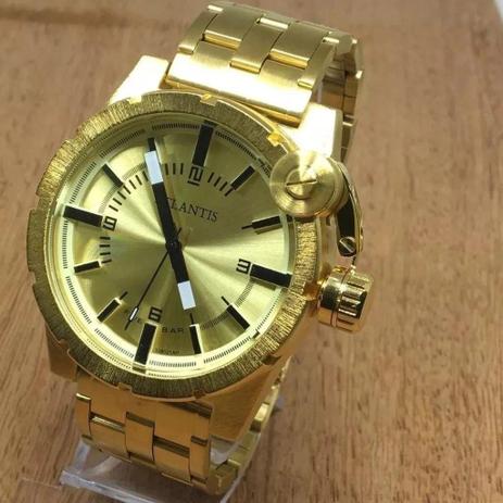 Relogio Atlantis Masculino A3283 Dourado Fundo Dourado - Relógio de Pulso -  Magazine Luiza