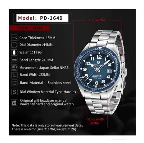 Relogio pagani design preço Clearance