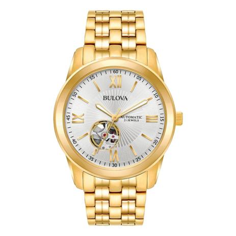Relógio Bulova Automático Esqueleto 21Jewels WB32004H Menor preço em Relógio Bulova Automático Esqueleto 21Jewels WB32004H