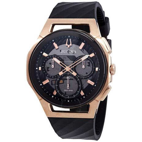 Relógio Bulova Curv - 98A185 Menor preço em Relógio Bulova Curv - 98A185