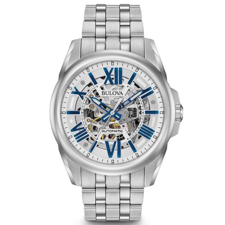Relógio Bulova Esqueleto Automático WB31998F Menor preço em Relógio Bulova Esqueleto Automático WB31998F