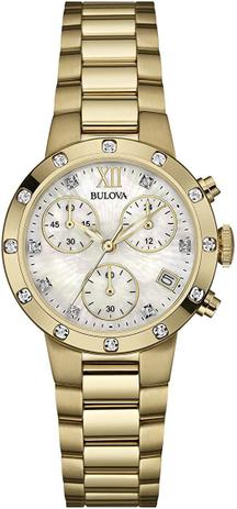 relogio bulova feminino quartz