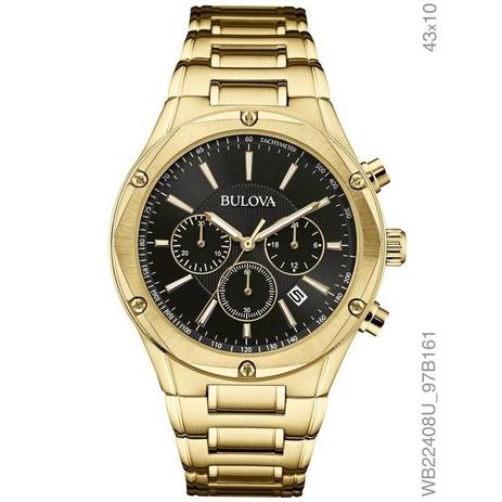 Relógio Bulova Masculino Ref: Wb22408u Menor preço em Relógio Bulova Masculino Ref: Wb22408u
