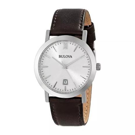Relógio Bulova Masculino Slim Wb22202q 96b217 Couro Preto Menor preço em Relógio Bulova Masculino Slim Wb22202q 96b217 Couro Preto