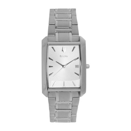Relógio Bulova WB21516Q Prata Masculino Original Menor preço em Relógio Bulova WB21516Q Prata Masculino Original