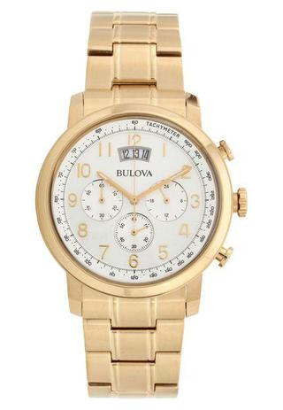 Relógio Bulova WB22220H Dourado Masculino Original Menor preço em Relógio Bulova WB22220H Dourado Masculino Original
