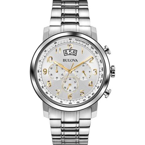 Relógio Bulova WB22220S Prata Masculino Original Menor preço em Relógio Bulova WB22220S Prata Masculino Original