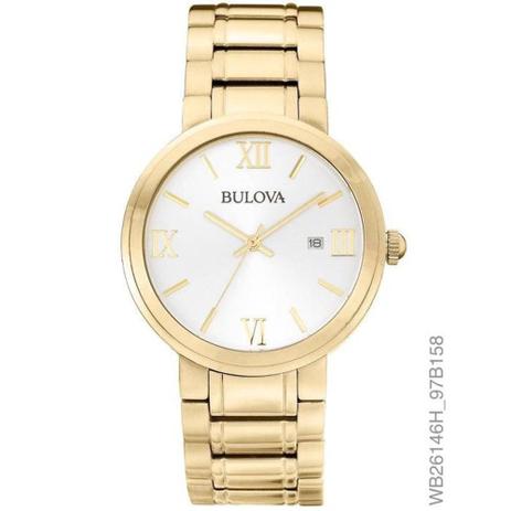 Relógio Bulova WB26146H Dourado Masculino Original é boa?