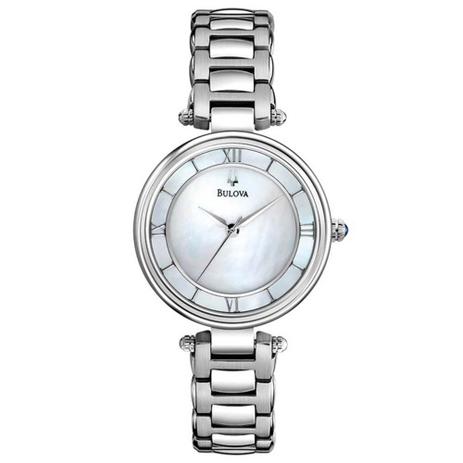 Relógio Bulova WB27725Q Prata Feminino Original Menor preço em Relógio Bulova WB27725Q Prata Feminino Original